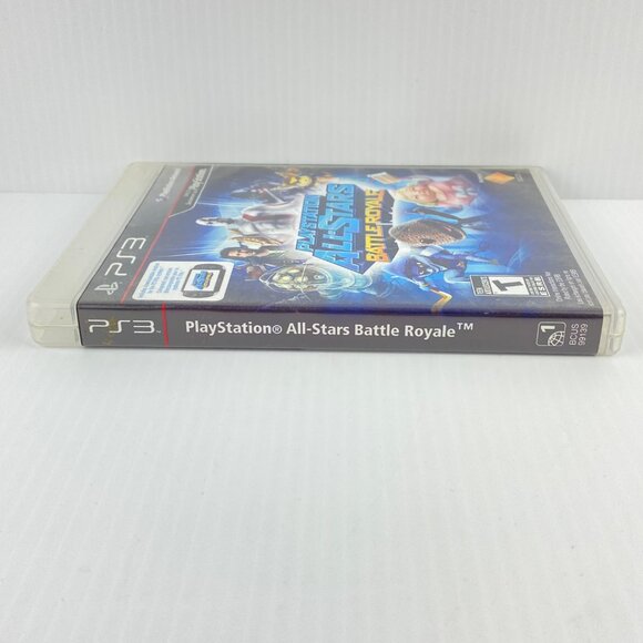 Playstation All Stars Battle Royale PS3 Video Game 2012 Case Disc Rated Teen - Picture 5 of 7